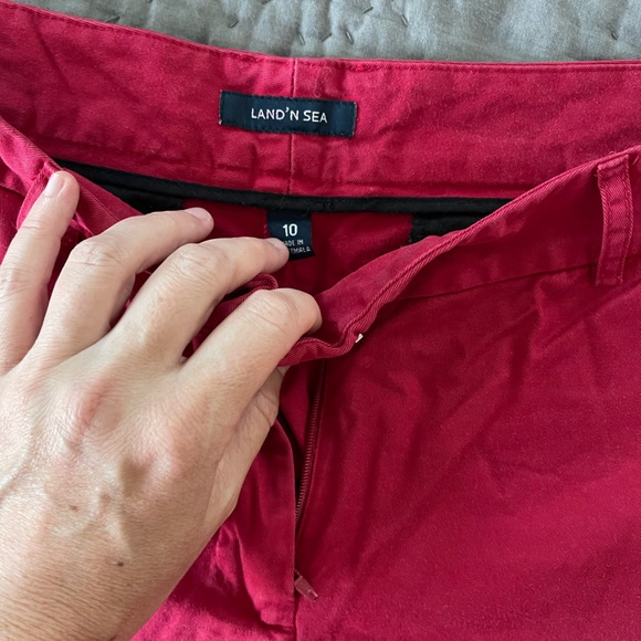 Red Land’n Sea shorts size 10 - Picture 2 of 3